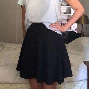 Charlotte Russe high waisted black skirt